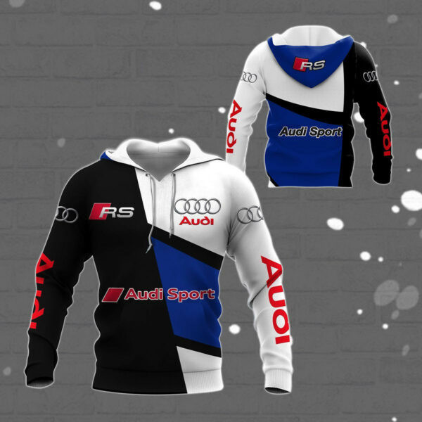 Audi Sport Luxury Car 8k345 3d Zip Hoodie Hoodie Ii0 294