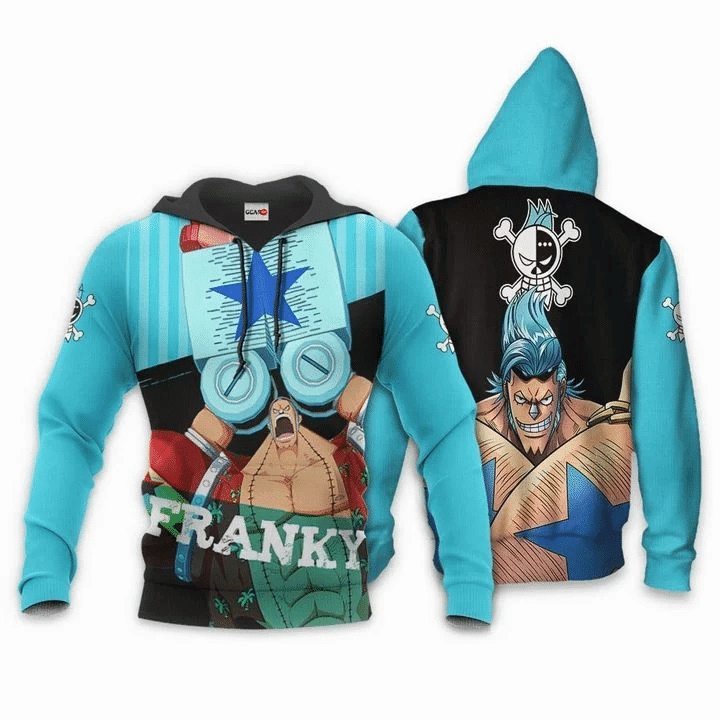One Piece Franky One Piece 3d Hoodie Zip Hoodie