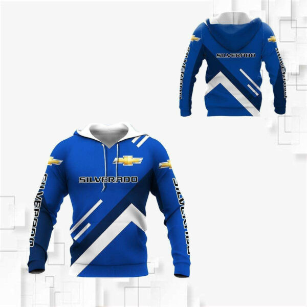 Chevrolet Silverado Shirt 900, 3d Hoodie Zip Hoodie 644