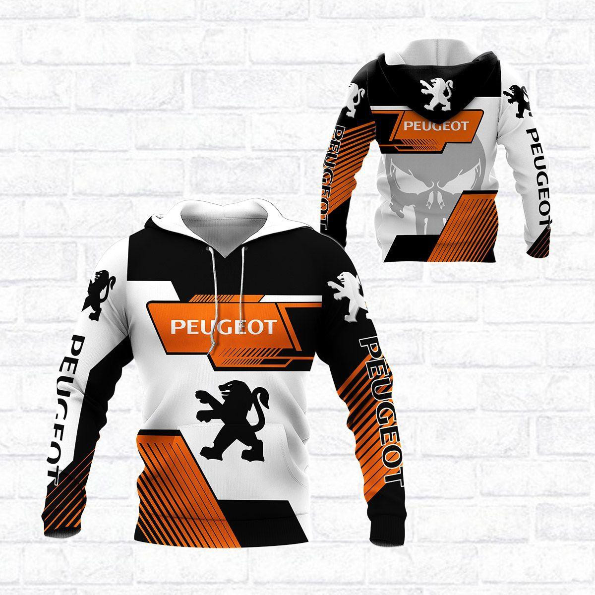 Peugeot Shirt 458, 3d Hoodie Zip Hoodie