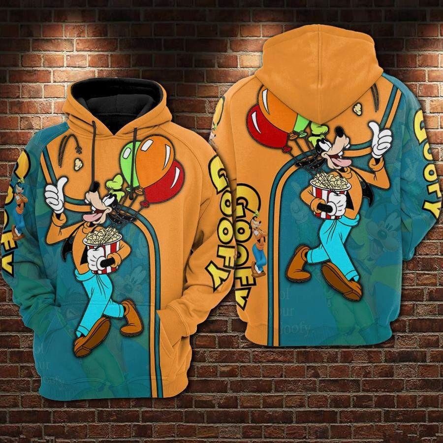Goofy Disney, Funny Goofy Ver105 Aop Hoodie