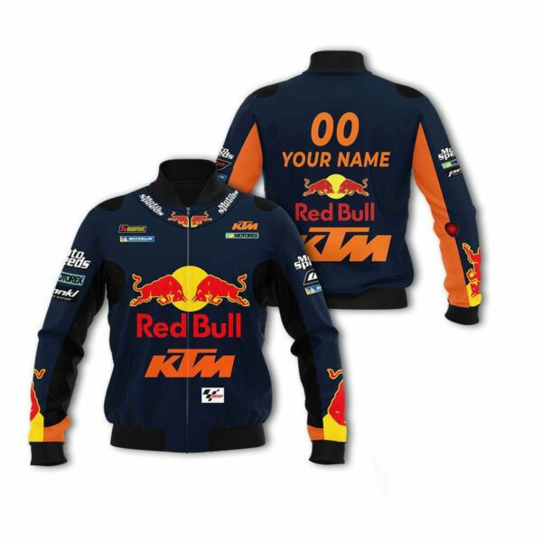 Personalized Custom Name Ktm Redbull Bomber Jacket 2 57
