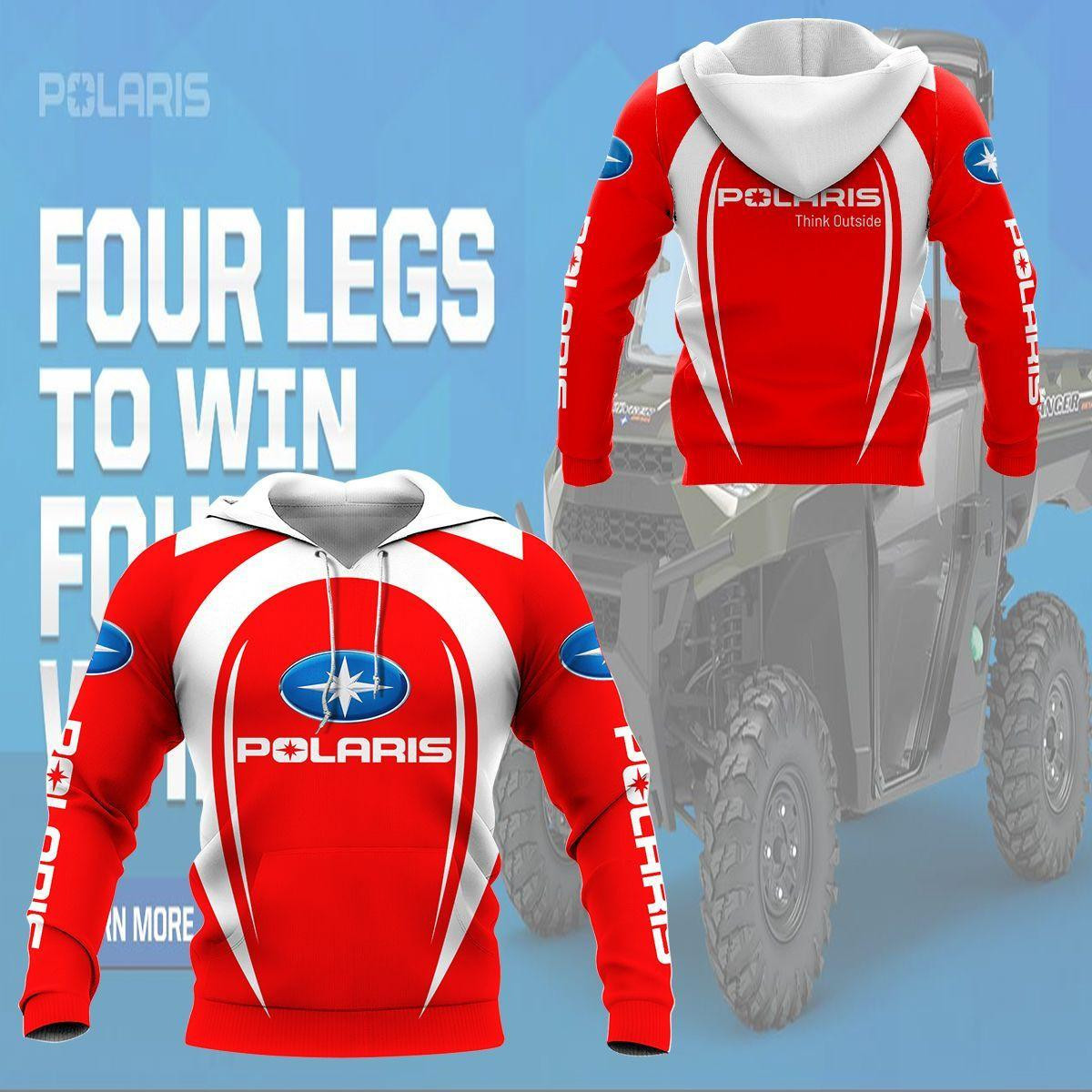 Polaris Shirt 186, 3d Hoodie Zip Hoodie