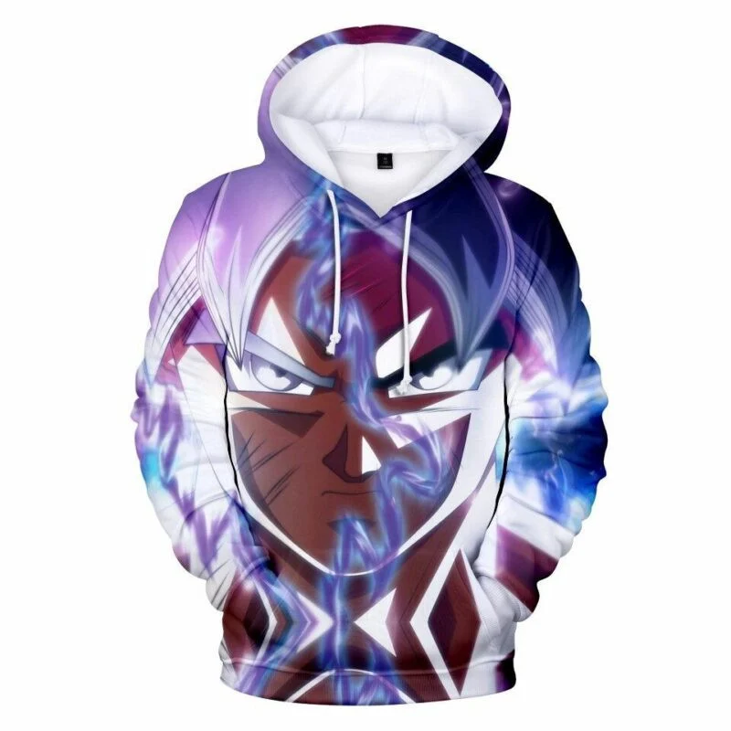 Goku Cartoon Dragon Ball 9 Over Print 3d Hoodie Zip Hoodie