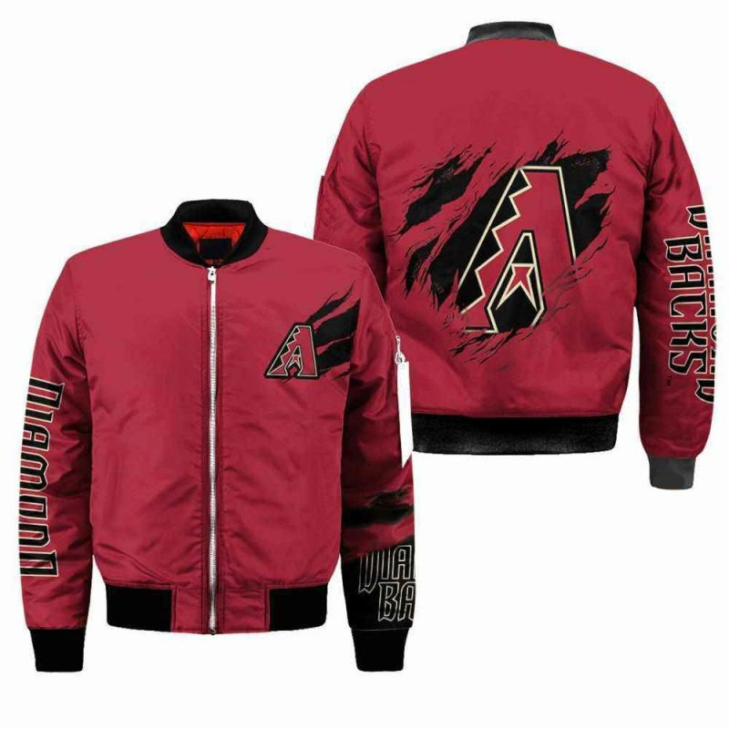 Arizona Diamondbacks Red Bomber Jacket