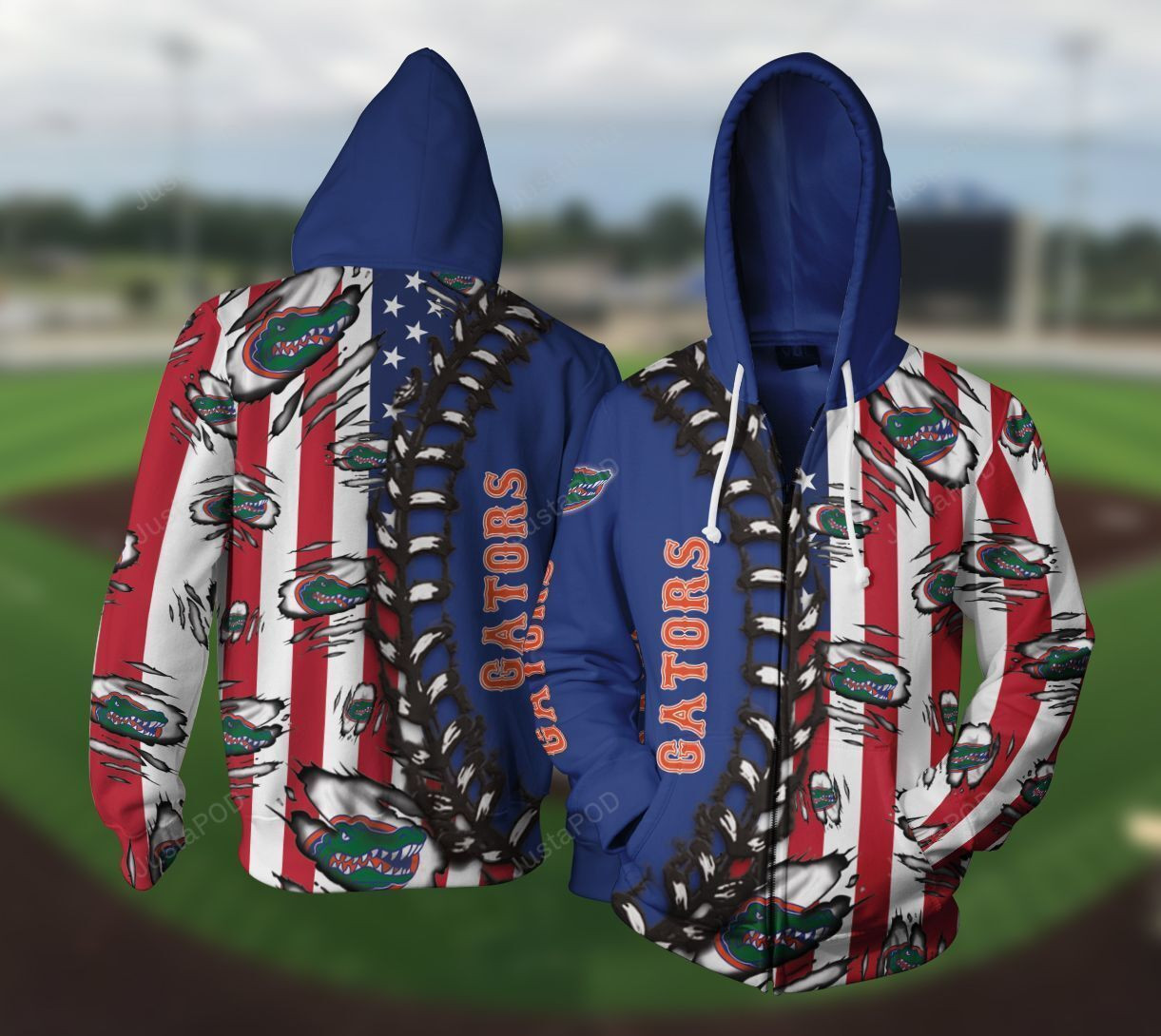 Florida Gators Football 3D All Over Print Hoodie & Zip Hoodie