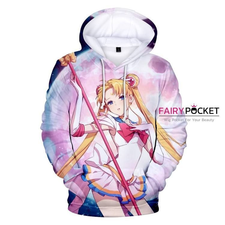 Sailor Moon Tsukino Usagi 3D All Over Print Hoodie & Zip Hoodie