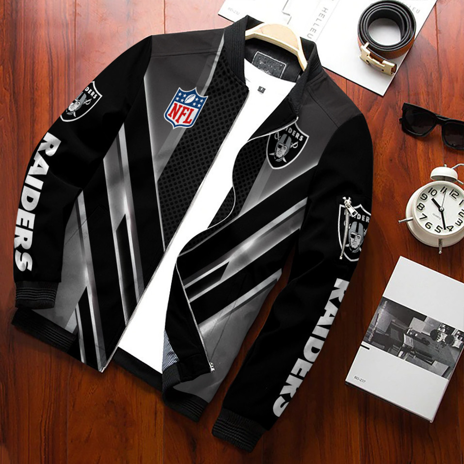Las Vegas Raiders Bomber Jacket BG04