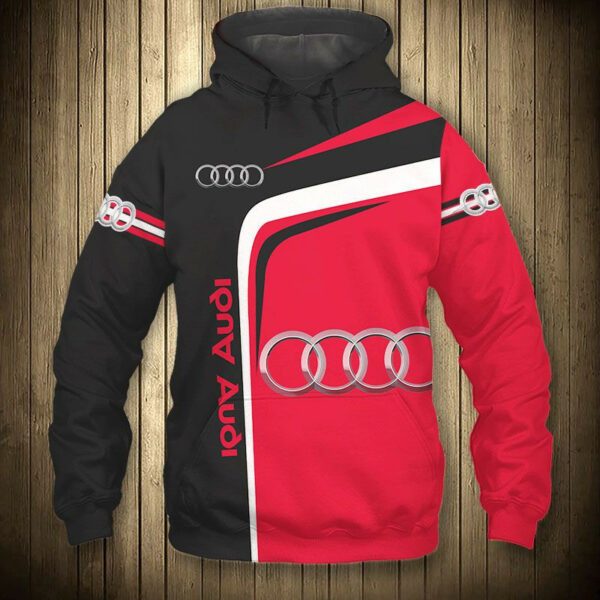 Audi Quattro Luxury Car 6k994   Cartoon 3d Hoodie Zip Hoodie 1672