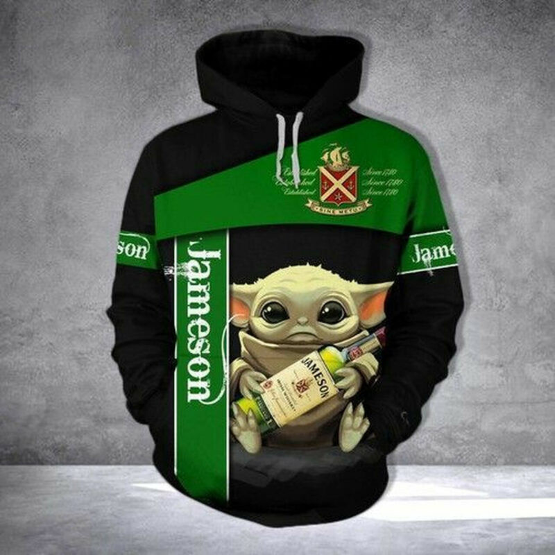 Baby Yoda Hoodie All Over Printed Hoodie