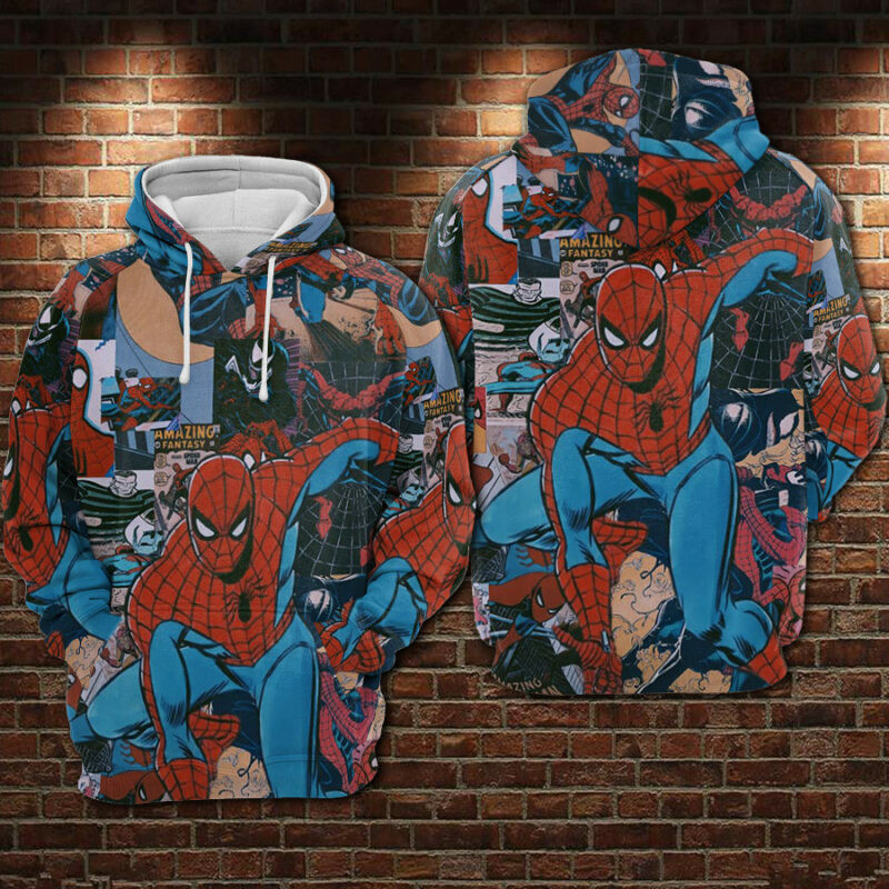 Spiderman 01 Hoodie – Zip Hoodie