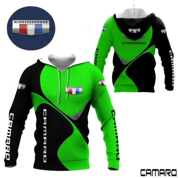 Chevrolet Camaro Shirt 393, 3d Hoodie Zip Hoodie 556
