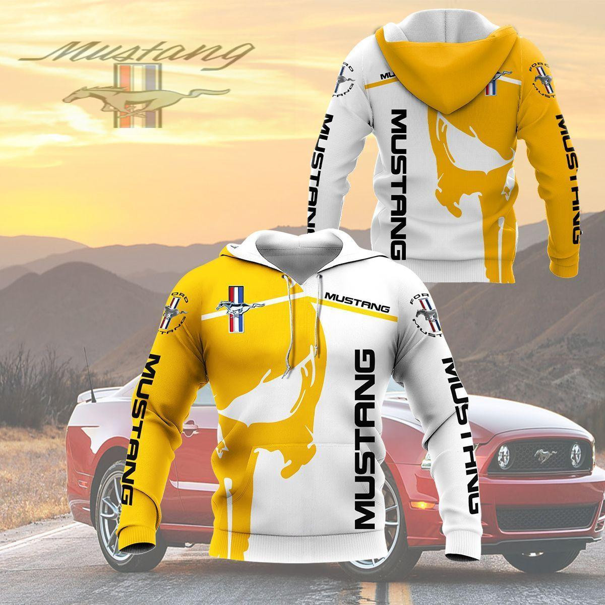 Punishes Ford Mustang Shelby Luxury Car 8k253 3d Zip Hoodie Hoodie Ii0