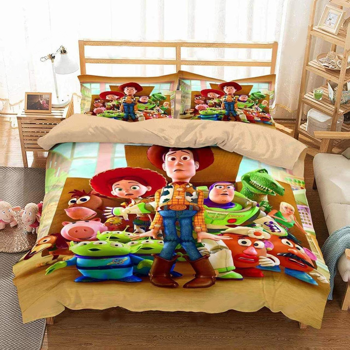 Toy Story Bedding Set DN Woody Buzz Aliens Characters Duvet Covers