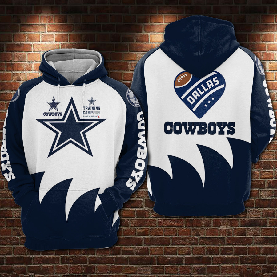 Cowboys 3D All Over Print Hoodie & Zip Hoodie
