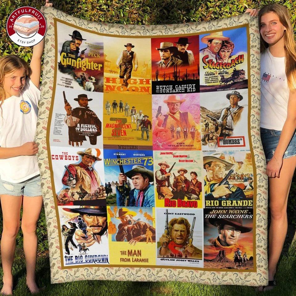 Western Fleece Sherpa Blanket