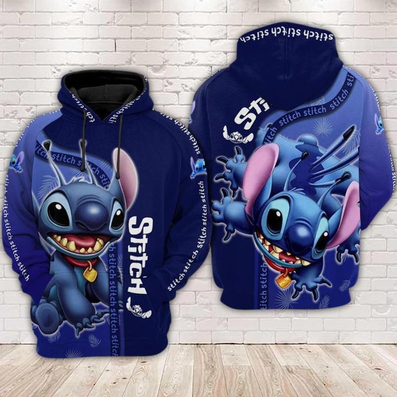 Stitch Flying 3d T Shirt Sweatshirt Zip Hoodie Bomber 1169