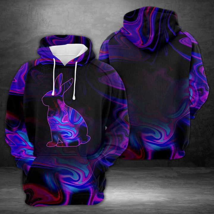 Amazing Rabbit 3D All Over Print Hoodie & Zip Hoodie