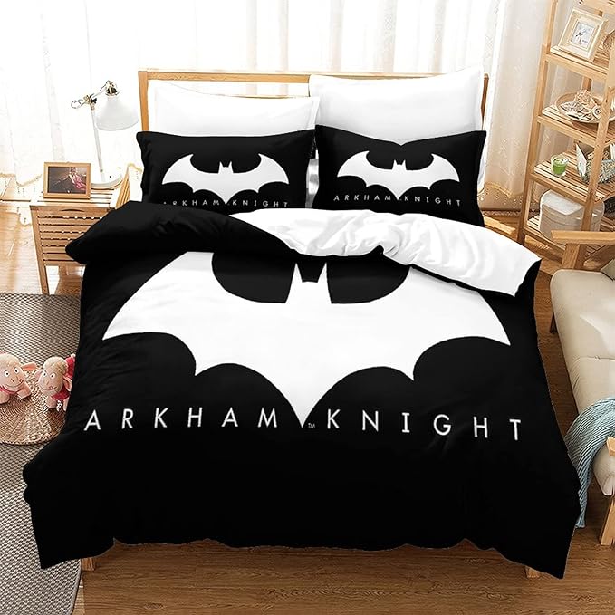 Batman Bedding Set DC Arkham Knight Batman Logo Duvet Covers