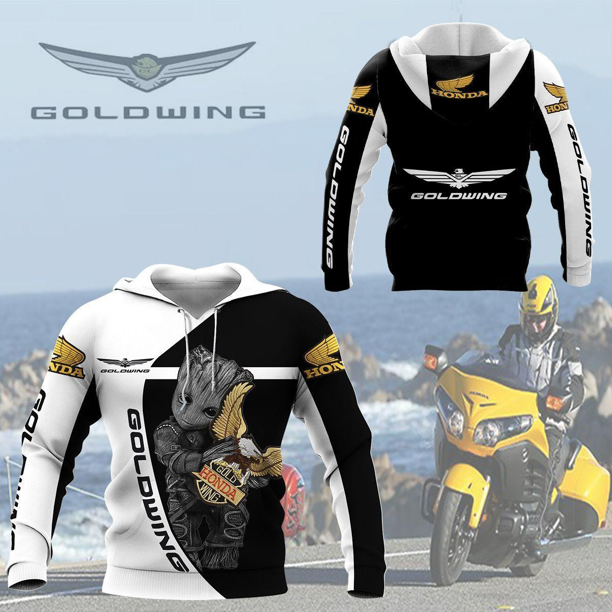 Honda Gold Wing Shirt 192, 3d Hoodie Zip Hoodie