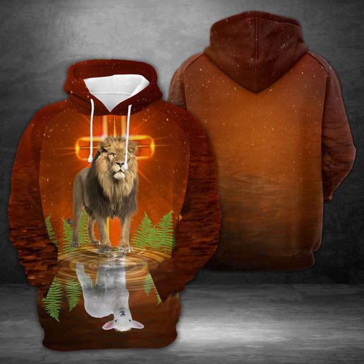 Lion And 3D All Over Print Hoodie & Zip Hoodie