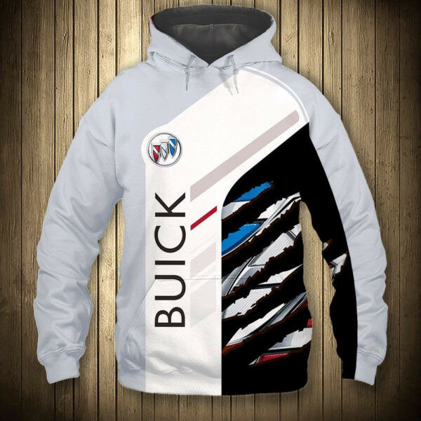 Buick Awd Models Car 5k453 Cartoon 3d Hoodie Zip Hoodie 766