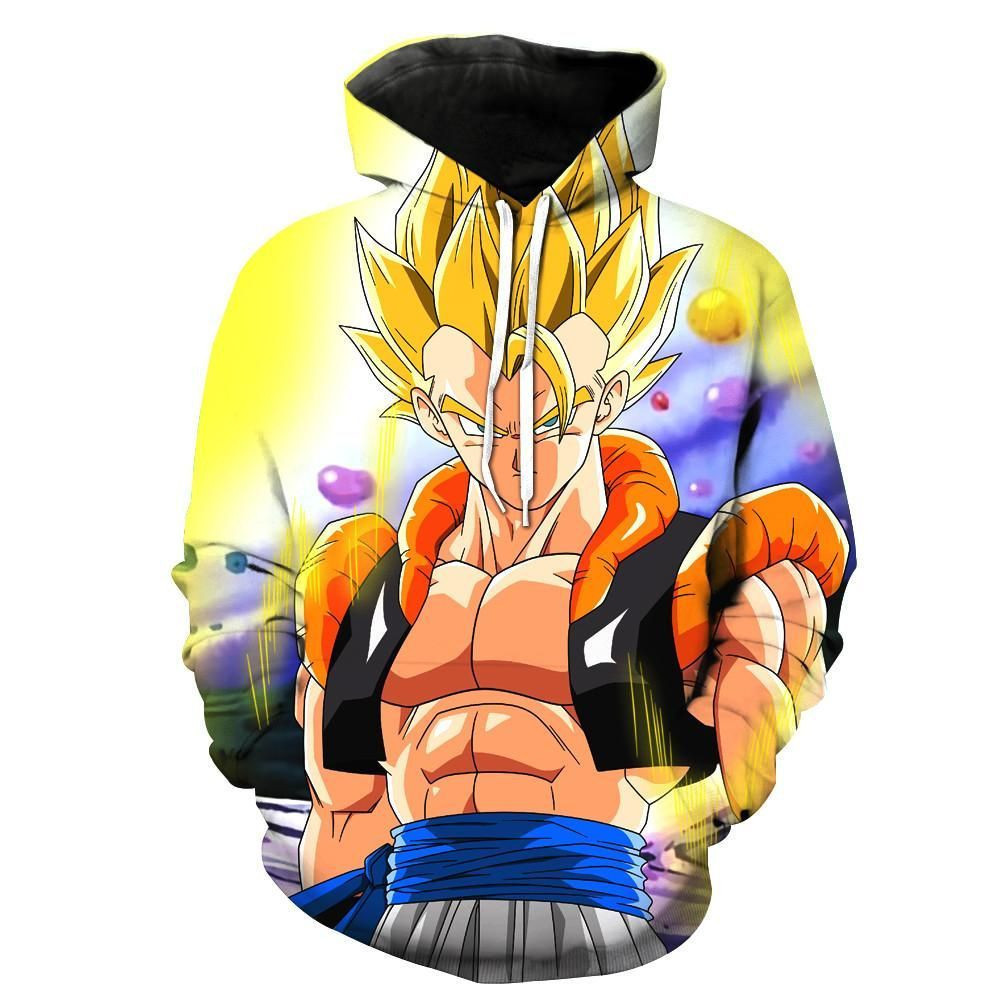 Super Saiyan Gogeta Dragon Ball Z 3D All Over Print Hoodie & Zip Hoodie