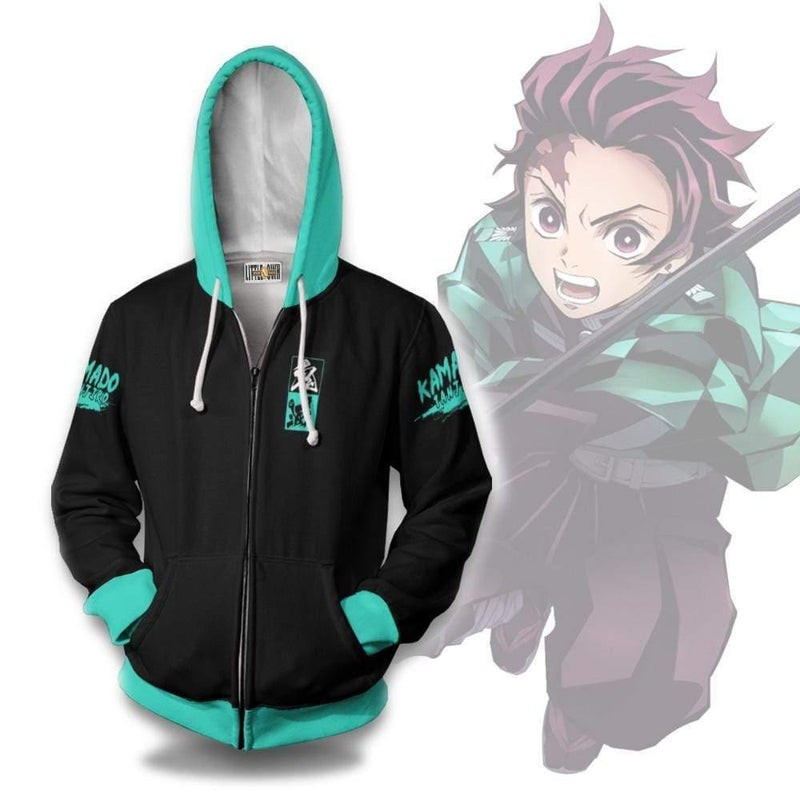 Tanjiro Kamado KNY Clothes Anime 3D All Over Print Hoodie & Zip Hoodie