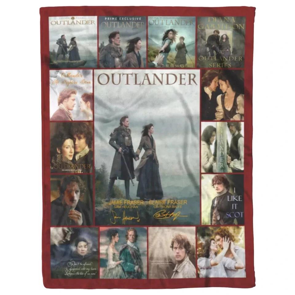 Outlander TV Series Fleece Sherpa Blanket
