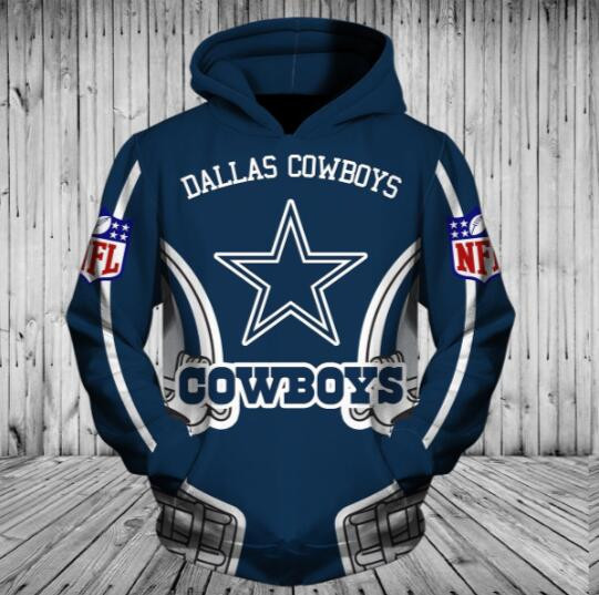 Cowboys 3D All Over Print Hoodie & Zip Hoodie