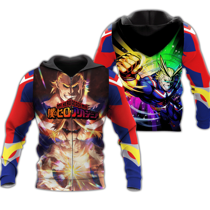 Toshinori Yagi My Hero Academia  3d Hoodie Zip Hoodie
