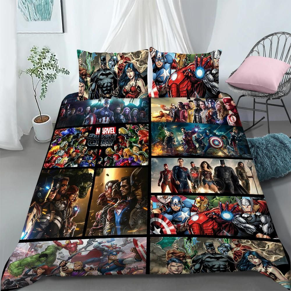 MV Bedding Set MV And DC Universes Duvet Covers