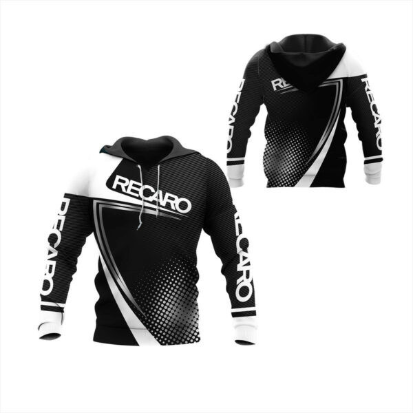 Recaro Shirt 103, 3d Hoodie Zip Hoodie 1950