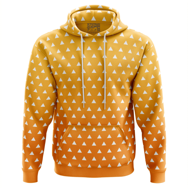 Zenitsu Agatsuma Demon Slayer Fan Gift, Zenitsu Agatsuma Demon Slayer Aop Hoodie 2897