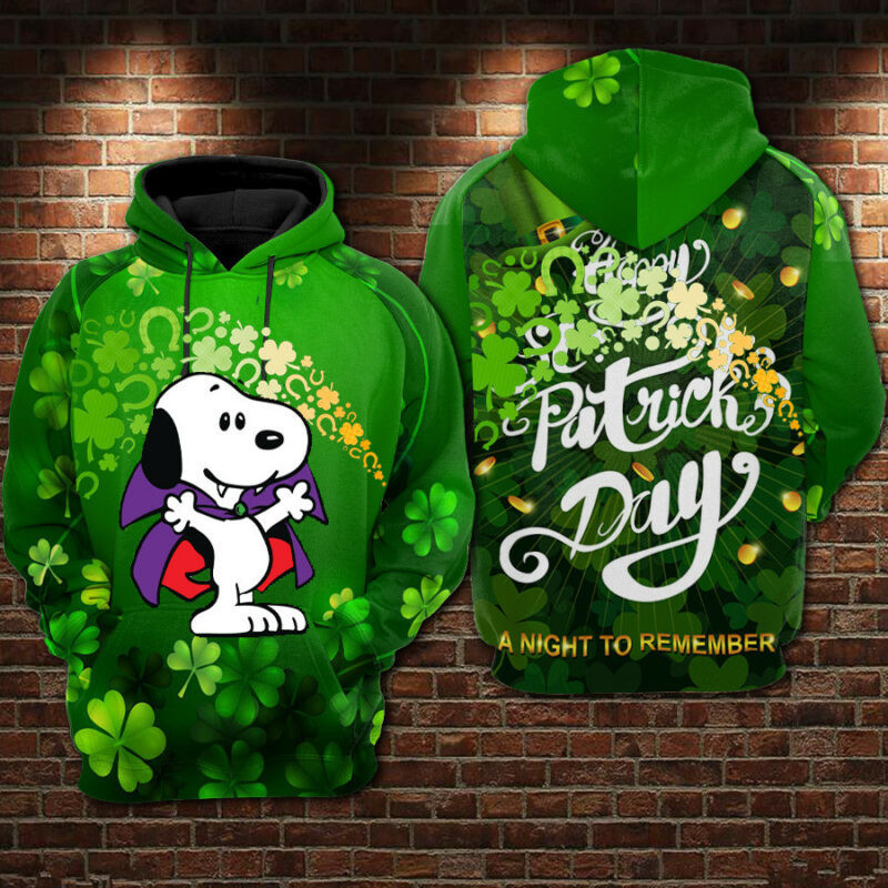 Snoopy Patrick's Day - Hoodies 20