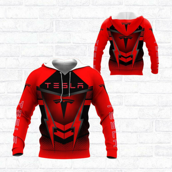 Tesla Motors Shirt 722, 3d Hoodie Zip Hoodie 2391