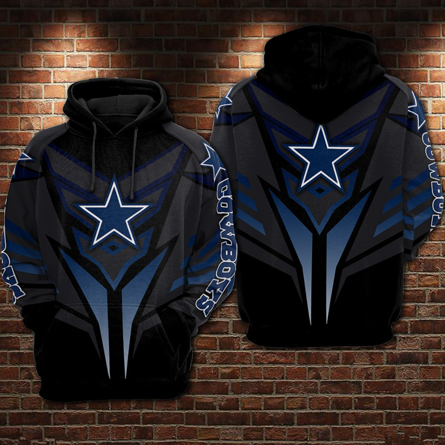 Cowboys 3D All Over Print Hoodie & Zip Hoodie