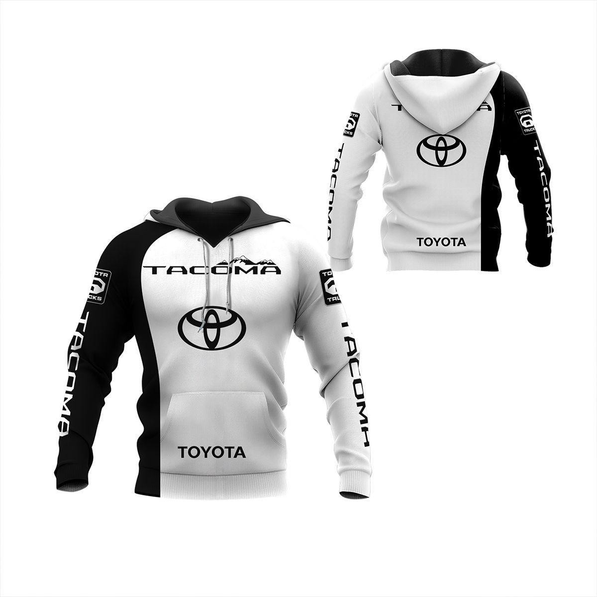 Toyota Tacoma Shirt 151, 3d Hoodie Zip Hoodie