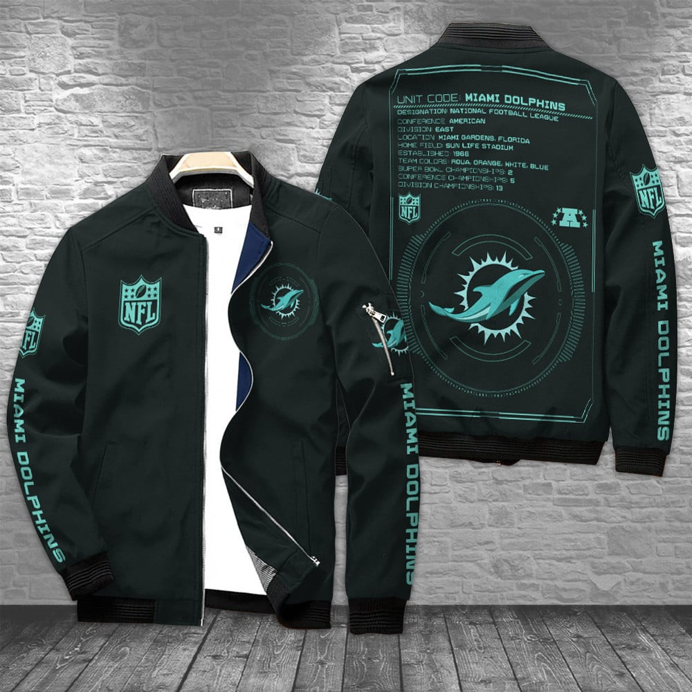 Miami Dolphins Bomber Jacket BG751