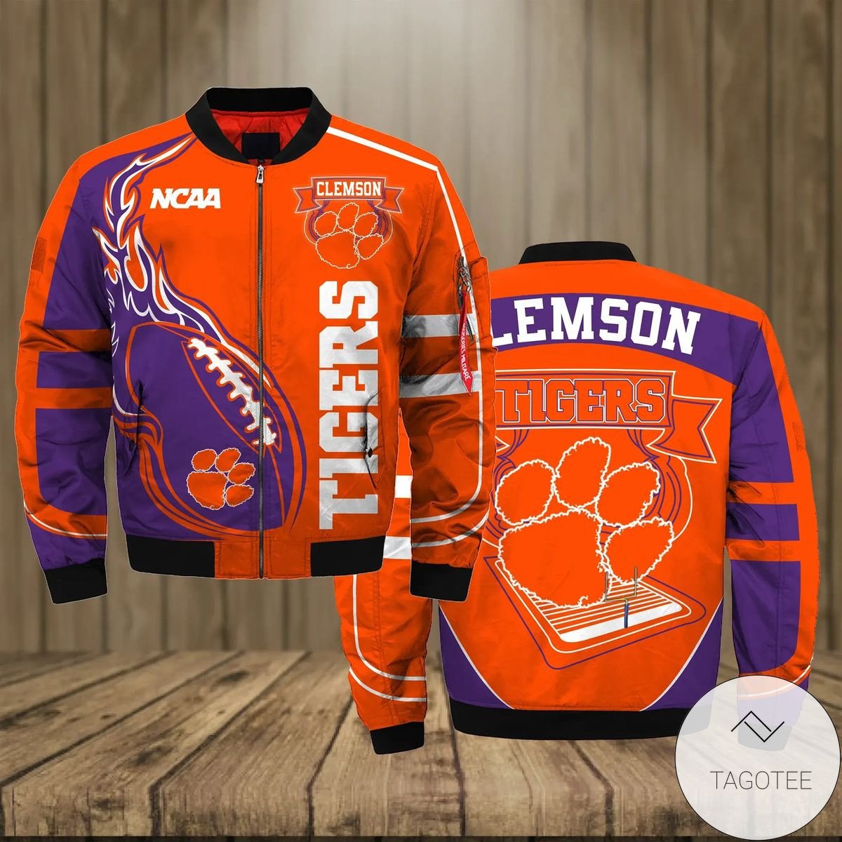 Clemson Tigers Bomber Jacket V5