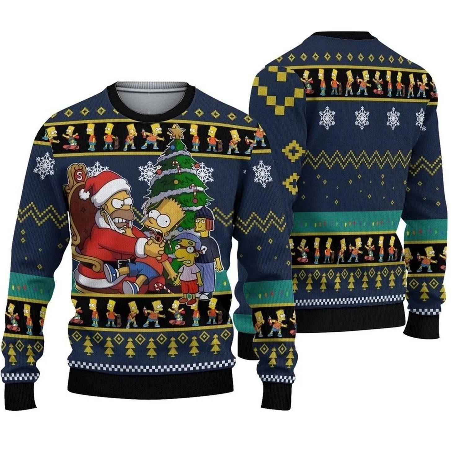 Christmas Simpsons Ugly Christmas Sweater