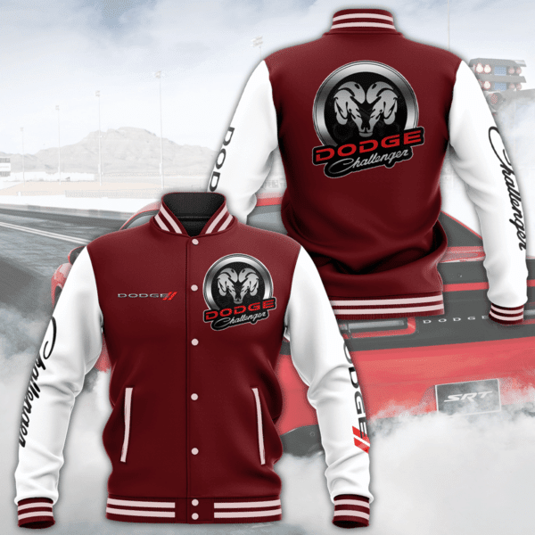 Challenger Car Baseball Jacket 104