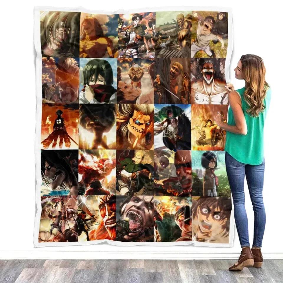 AO Titan Fleece Sherpa Blanket