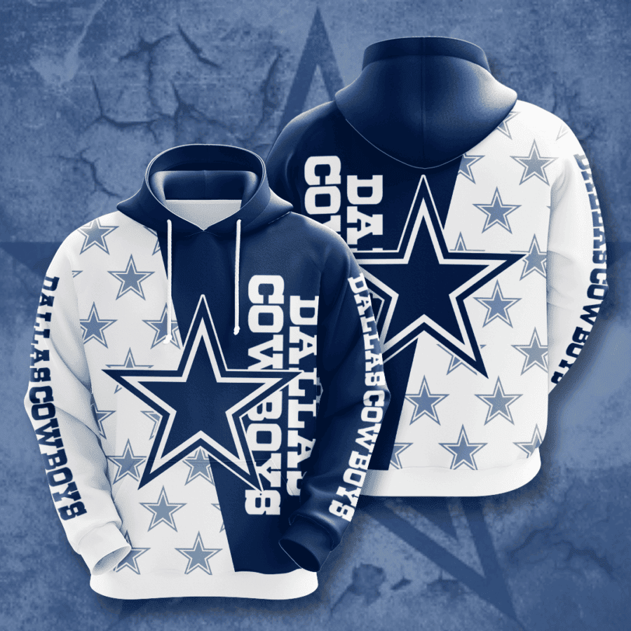 Cowboys 3D All Over Print Hoodie & Zip Hoodie
