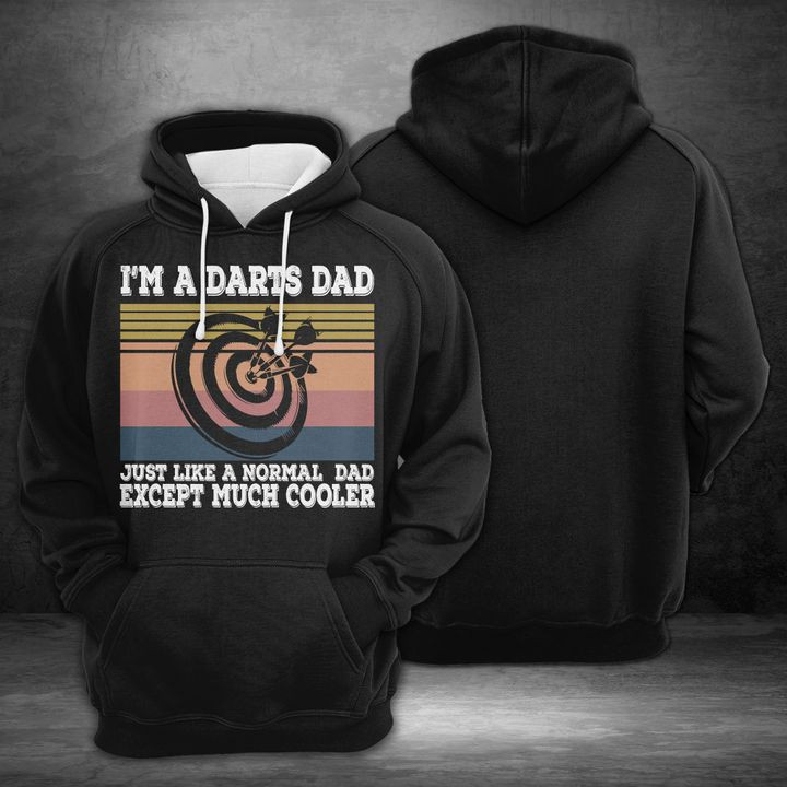 Darts Dad Darts Dad 3D All Over Print Hoodie & Zip Hoodie