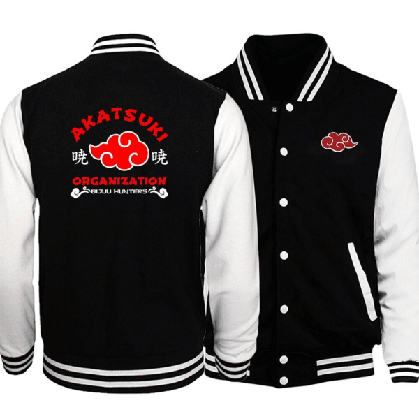 Akatsuki Organization Naruto Anime Baseball Jacket 178