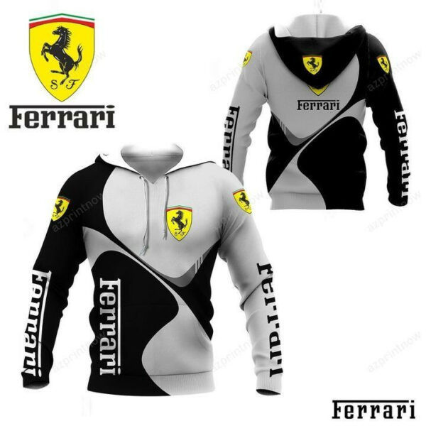 Ferrari Racing Shirt 594, 3d Hoodie 370