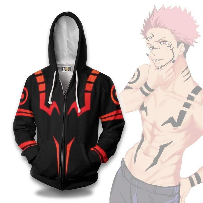 Ryomen Sukuna 3D All Over Print Hoodie & Zip Hoodie