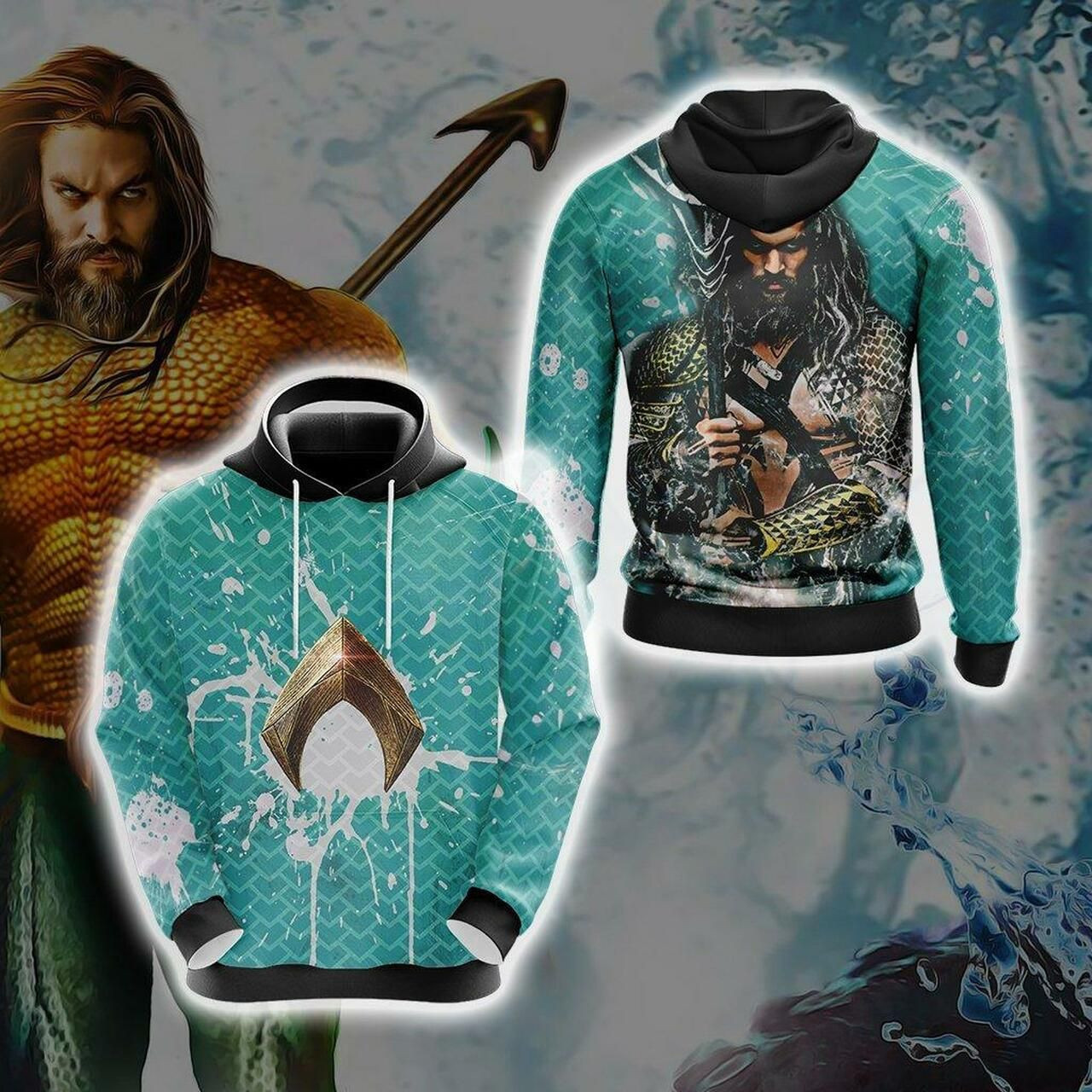 Aquaman New Version Unisex 3D All Over Print Hoodie & Zip Hoodie