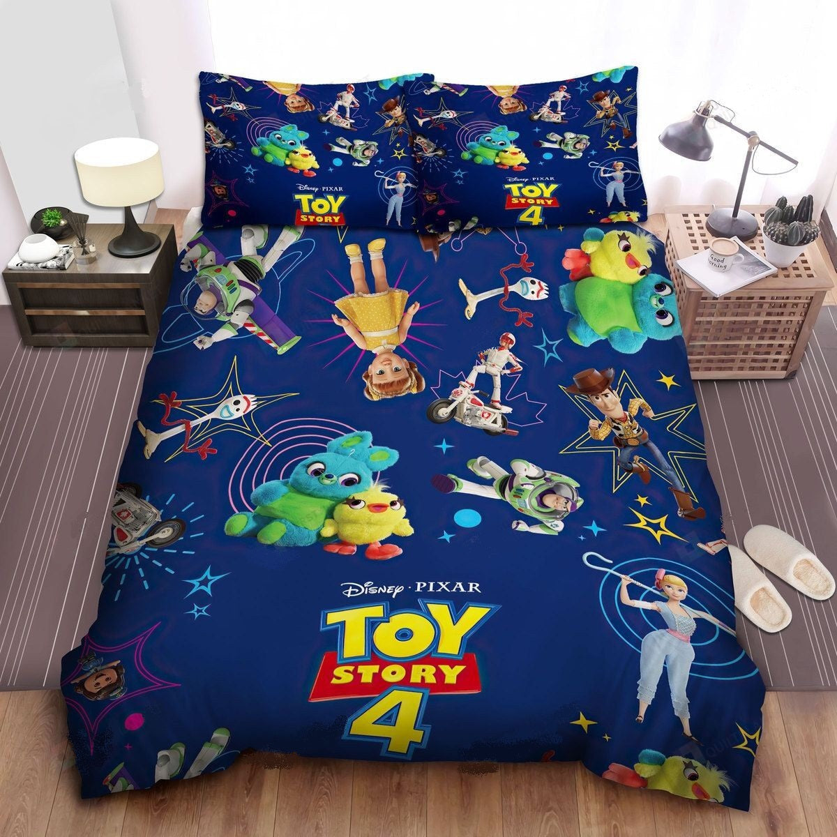 Toy Story Bedding Set DN Toy Story 4 Characters Pattern Duvet Covers